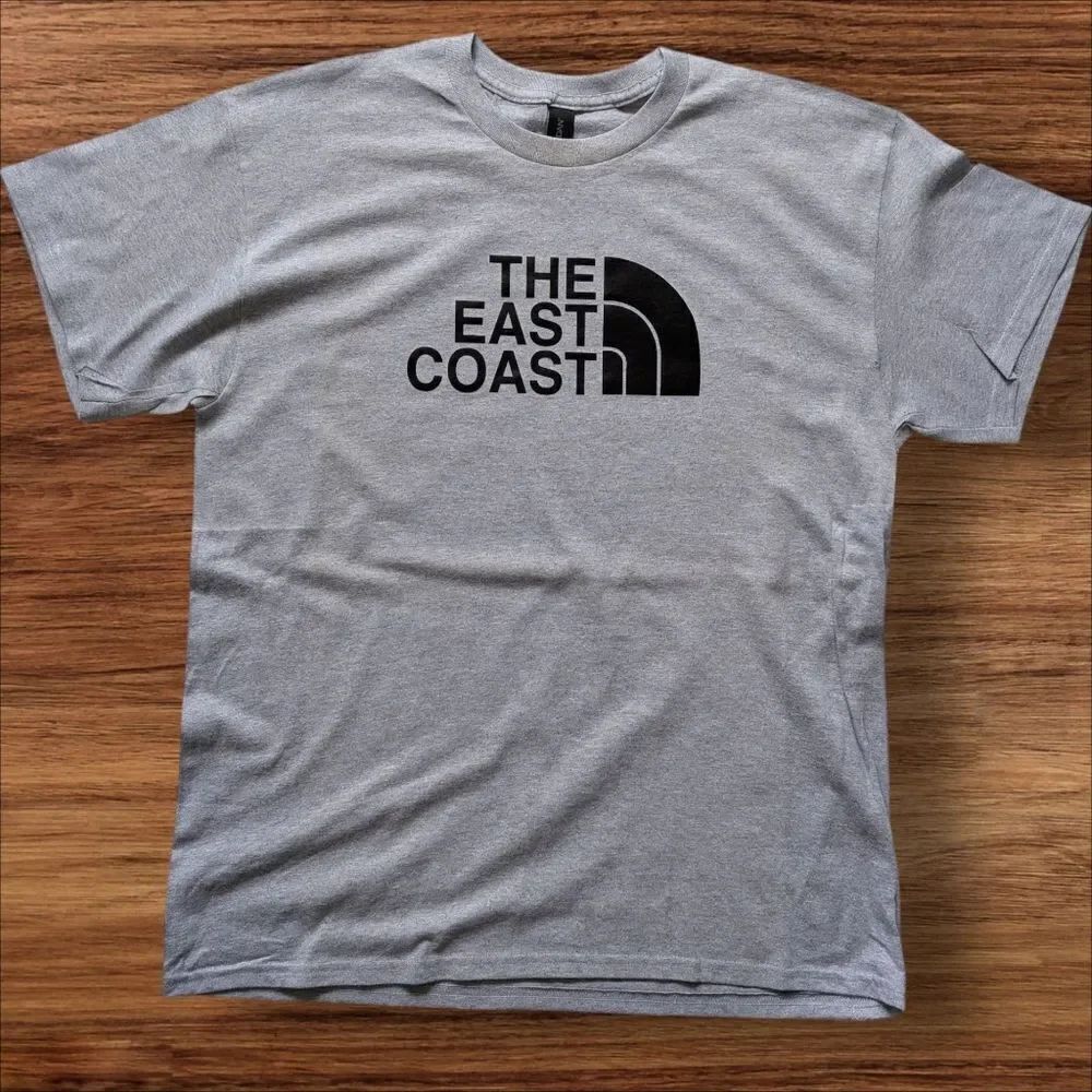 The East Coast Grey Tee Shirt ~ Small